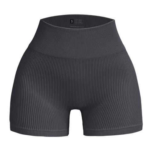 Short Côtelé Taille Haute Collection Essential