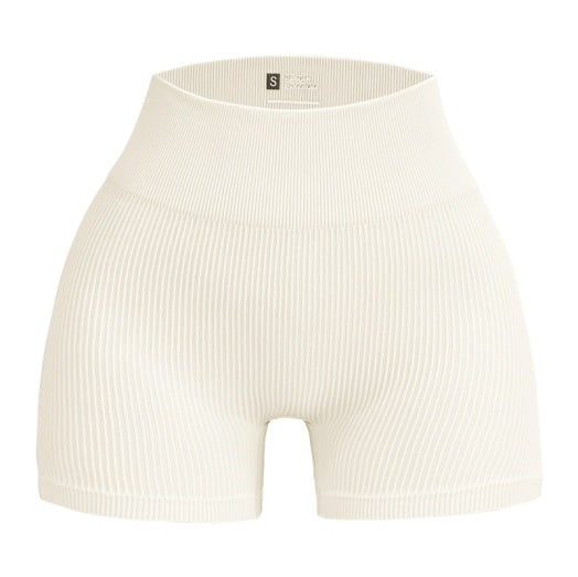 Short Côtelé Taille Haute Collection Essential