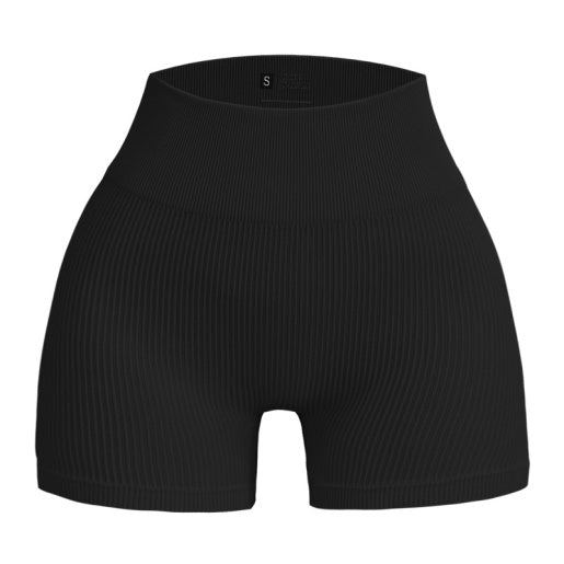 Short Côtelé Taille Haute Collection Essential